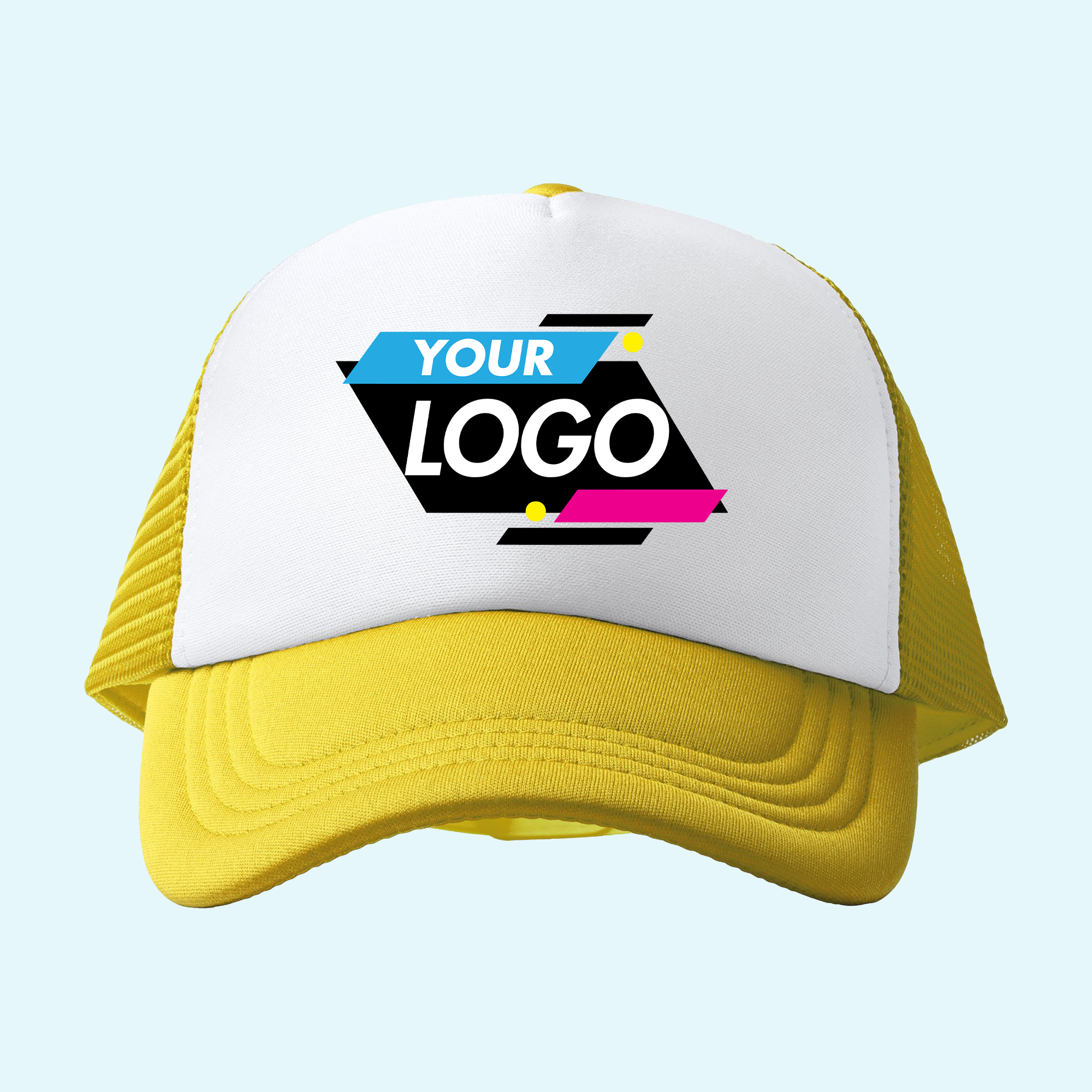 Custom Cap With a Mesh Back