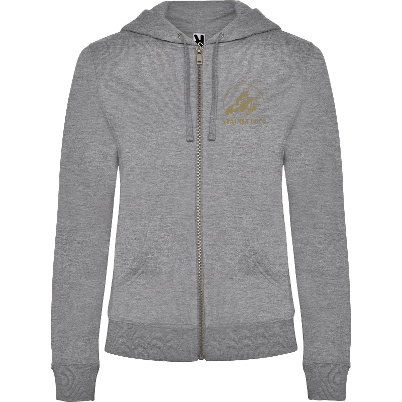 Custom Zippered Hoodie Woman